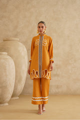 Mustard Yellow Ric-Rac Set