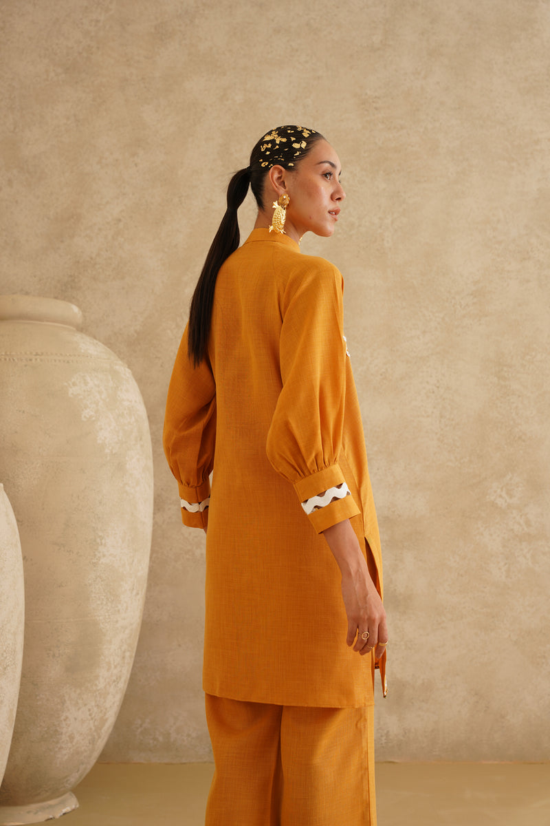 Mustard Yellow Ric-Rac Set
