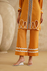 Mustard Yellow Ric-Rac Set