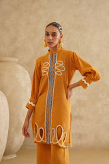 Mustard Yellow Ric-Rac Set