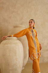 Mustard Yellow Ric-Rac Set