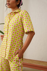 Retro Checkerboard Green